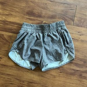 Lululemon grey running shorts